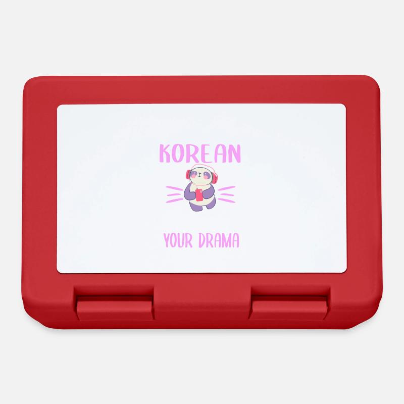 Nur Ein Mädchen, Das K-Pop Koreanische - Brotdose - Rot