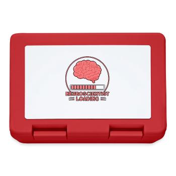 Neurobiologie Neurowissenschaftler Geschenk - Brotdose - Rot - Vorne