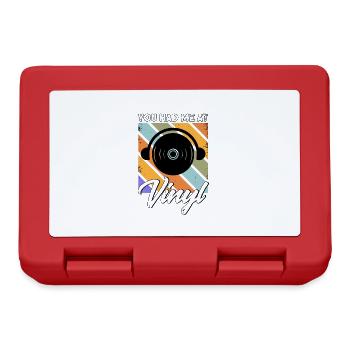 Collecteur de disques LP Collector - Boîte à goûter - rouge - Devant