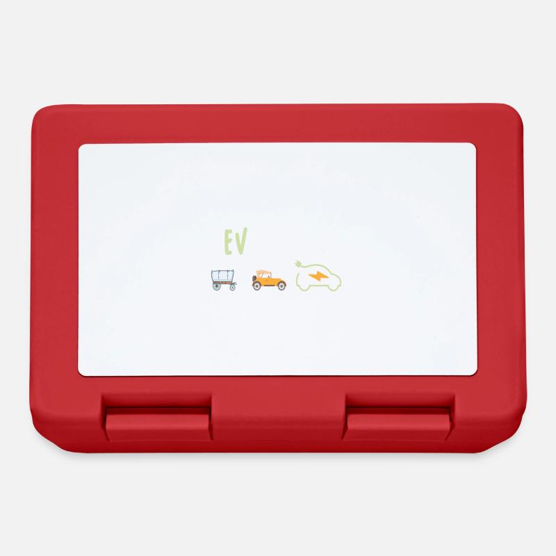 Revolution Electric Electric Electric Car eauto - Lunchbox - red