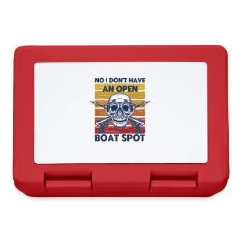 Spearfisher Open Boots Spot Gift - Lunchbox - red - Front