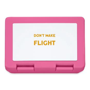 Flight Attendant Stewardess Cabin Crew - Lunchbox - pink - Front