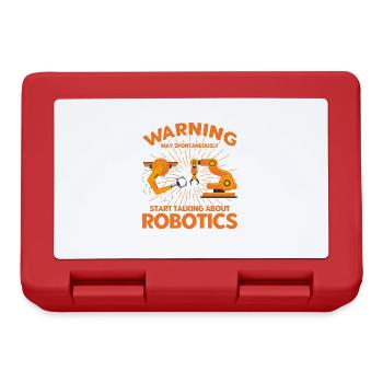 Technology Robotics Engineer Engineer Teacher - Lunchbox - red - Front