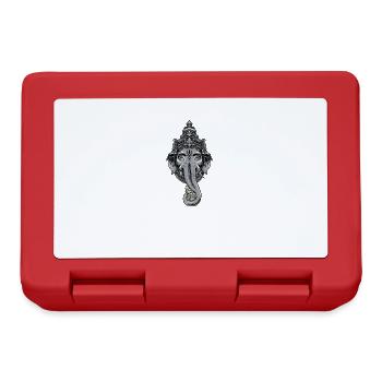Ganesha I Hindouisme Bouddhisme Motif pour - Boîte à goûter - rouge - Devant