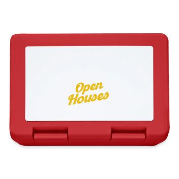 Real Estate Agent Broker Profession Real Estate - Lunchbox - red - Front