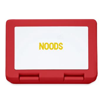 Ramen Noodle Lover Chopsticks Japanese Noodle - Lunchbox - red - Front