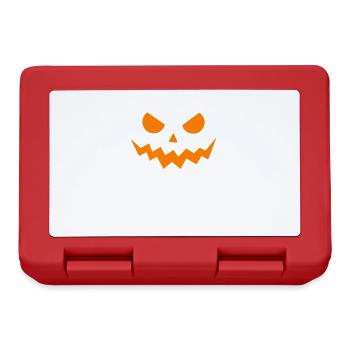 Halloween Kürbis Kostüm - Brotdose - Rot - Vorne
