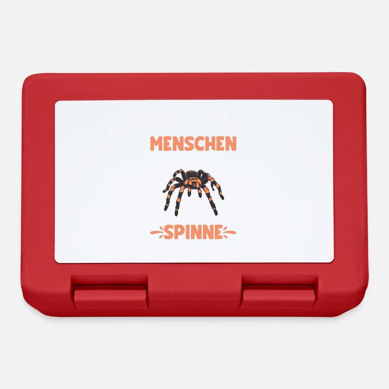 This is my human costume spider Halloween - Lunchbox - red