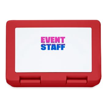 Event Staff Shirt Party Crew Uniform Pride Lgbt - Boîte à goûter - rouge - Devant