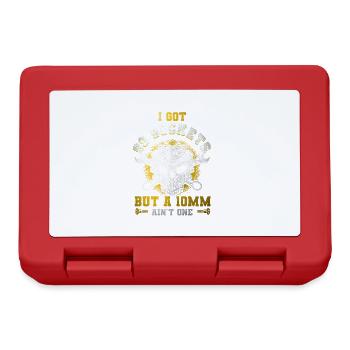 Mechanic garage gift for mechanics - Lunchbox - red - Front