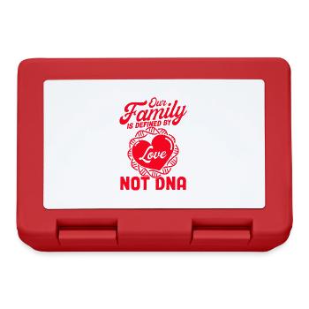 Adoption Foster Parents Adoptive Parents Gift - Lunchbox - red - Front