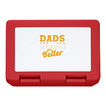 Beards Saying Funny Beard Gift Beard - Lunchbox - red - Front