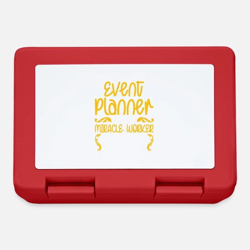 Eventplaner Hochzeitsplaner Event Manager - Brotdose - Rot