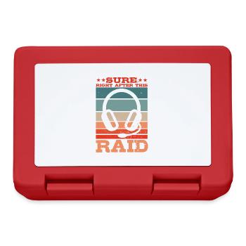 Sûrement juste après ce raid gaming MMORPG gamer - Boîte à goûter - rouge - Devant