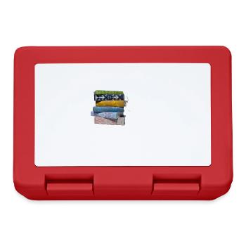 Yes, I really need all these books - Lunchbox - red - Front