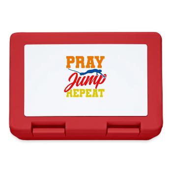 Bungee Jumping Bungee Jumping Extreme Sports Gift - Lunchbox - red - Front