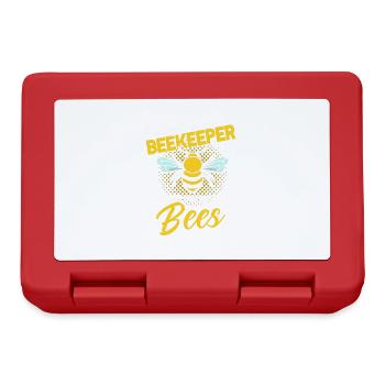 Beekeeping Beekeepers Bees Honey Beekeepers - Lunchbox - red - Front