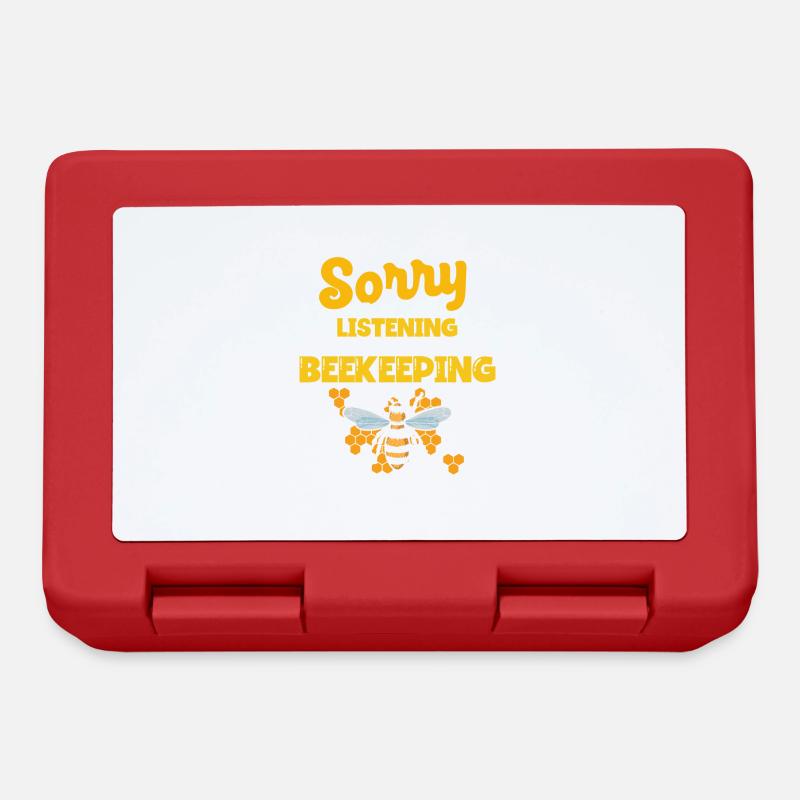 Beekeeping Beekeepers Bees Honey Beekeepers - Lunchbox - red