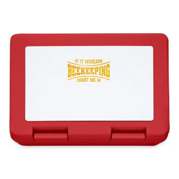 Beekeeping Beekeepers Bees Honey Beekeepers - Lunchbox - red - Front