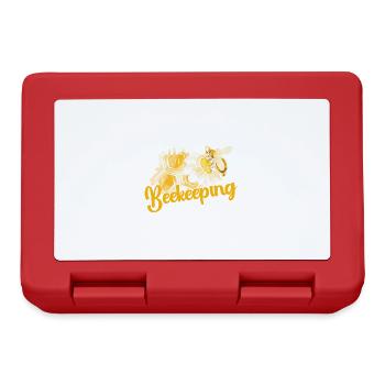 Beekeeping Beekeepers Bees Honey Beekeepers - Lunchbox - red - Front