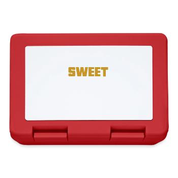 172001 sweet 127001 für Programmierer - Brotdose - Rot - Vorne