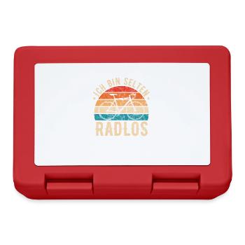 I'm rarely wheelless for cyclists - Lunchbox - red - Front