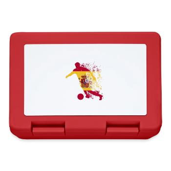 National team Spain Football World Cup - Lunchbox - red - Front