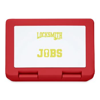 Locksmith Lock Picking Employee Locksmith - Lunchbox - red - Front