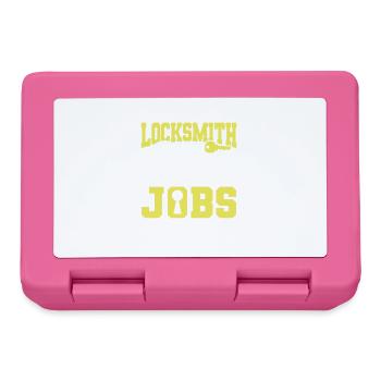 Locksmith Lock Picking Employee Locksmith - Lunchbox - pink - Front