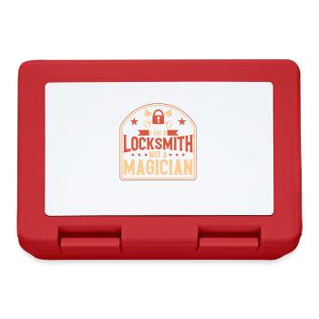 Locksmith Lock Picking Employee Locksmith - Lunchbox - red - Front