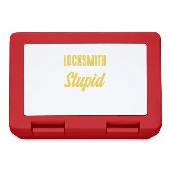 Locksmith Lock Picking Employee Locksmith - Lunchbox - red - Front
