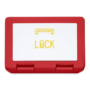 Locksmith Lock Picking Employee Locksmith - Lunchbox - red - Front