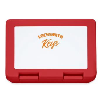 Locksmith Lock Picking Employee Locksmith - Lunchbox - red - Front