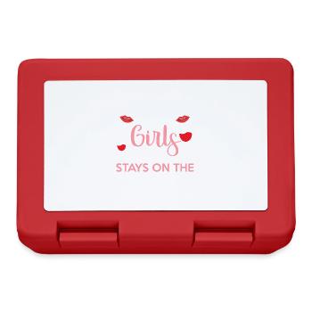 What happens on the girls' journey remains funny - Lunchbox - red - Front