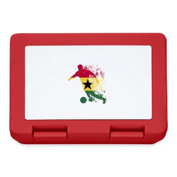 Nationalmannschaft Ghana Fußball Weltmeister - Brotdose - Rot - Vorne