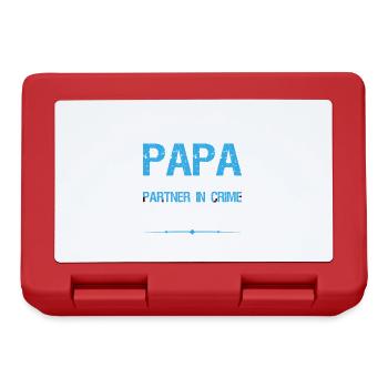 They call me daddy because Father's Day partners - Lunchbox - red - Front
