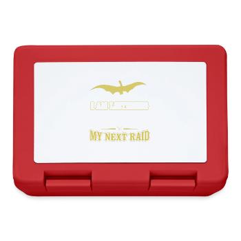 It may look like I'm - Lunchbox - red - Front
