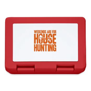House Sell Real Estate Real Estate Sale Geschen - Lunchbox - red - Front