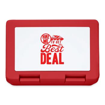 House Sell Real Estate Sale Property Geschen - Lunchbox - red - Front