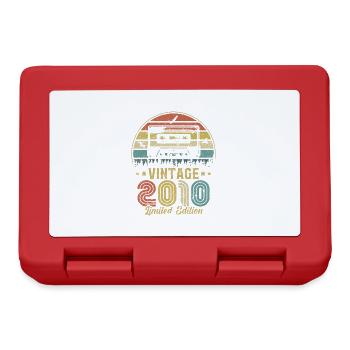 Vintage-Kassette 2010 - Brotdose - Rot - Vorne