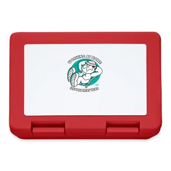 Funny Home Office Saying See You Next Year - Lunchbox - red - Front