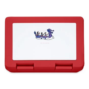 dragon boat paddle boat japanese rowing - Lunchbox - red - Front