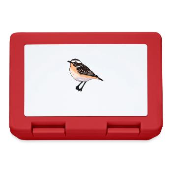 Whinchat Bird of the Year Whinchat - Lunchbox - red - Front