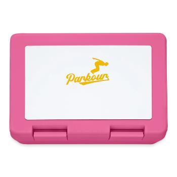 Parkour Geschenk Freerunning Parkourläufer - Brotdose - Pink - Vorne