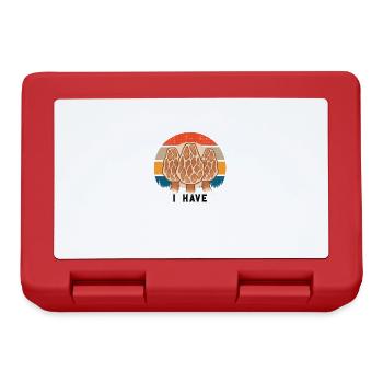 I Have Good Morels - Lunchbox - red - Front