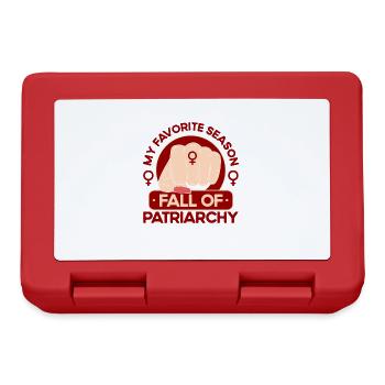Women's rights Equal rights - Lunchbox - red - Front