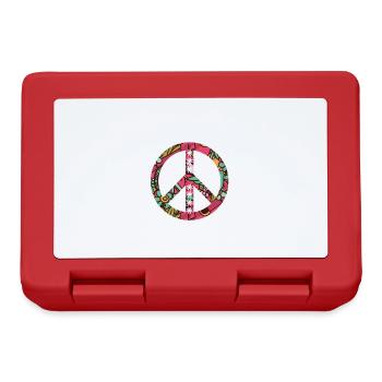 hippie seele - Brotdose - Rot - Vorne