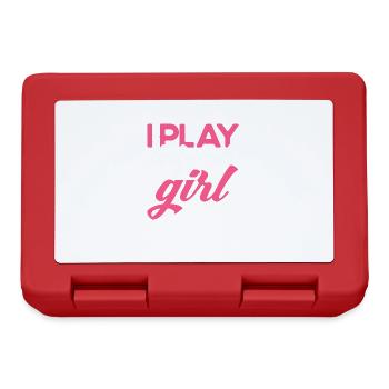 Dodgeball Player Gift Ball Games Dodgeball - Lunchbox - red - Front