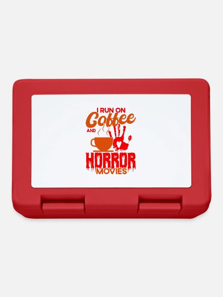 Horror Movie Horror Film Slasher Film Gift - Lunchbox - red
