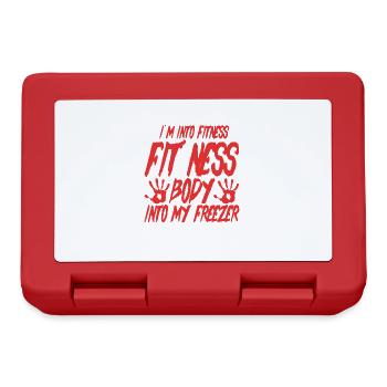Scary Movie Creepy Movies Horror Movie Gift - Lunchbox - red - Front